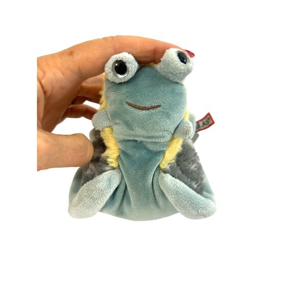 Laverne Slug Plush Toy Beanbag Blue Yellow Douglas Cuddle Toys 2+ 7” Unisex Kids - Picture 4 of 17